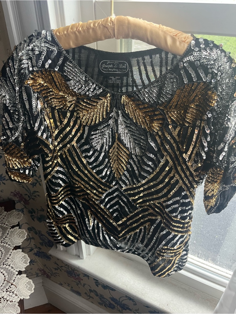 Vintage Jean for Joseph Le Bon Luxury Eveningwear Top